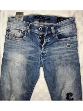 Diesel D.N.A. S/S 2016 Release Sleekner Slim Skinny Jeans Size 30